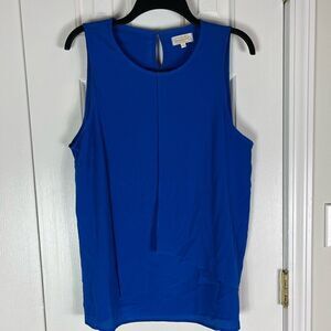 Mudpie Blue Womens Blouse Size L